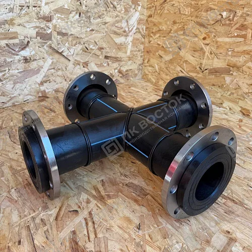 Крестовина ПНД фланцевая 315 мм SDR11 Pn16
